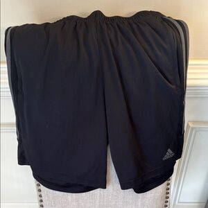 Adidas Black Athletic Shorts